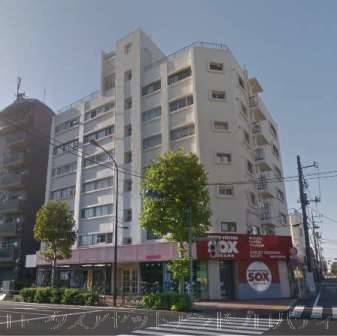 江原町住宅外観｜江原町住宅は昭和40年築、7階建てのマンションです。