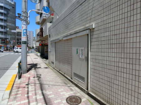 タウンシップ豊玉外観・共用部2｜ゴミ置き場です。
