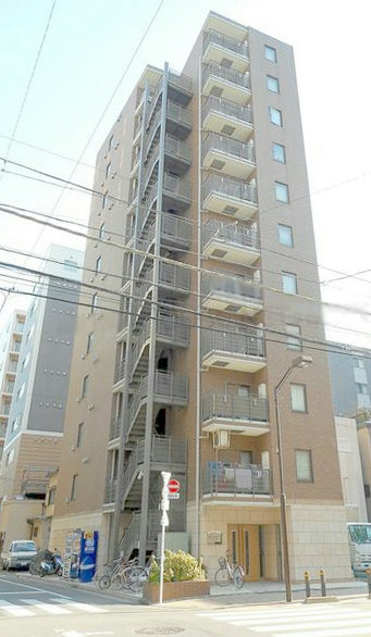 菱和パレス日本橋浜町外観4｜菱和パレス日本橋浜は平成１１年築、１１階建てのマンションです。