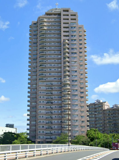 シテヌーブ北千住３０A棟｜A棟は３０階建てのタワーマンションです。