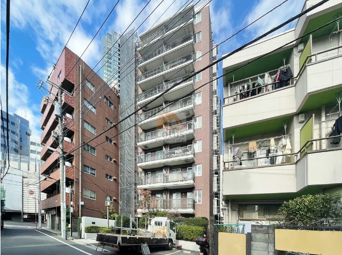 フェイム池袋西外観３｜フェイム池袋西は、平成7年築、10階建てのマンションです。