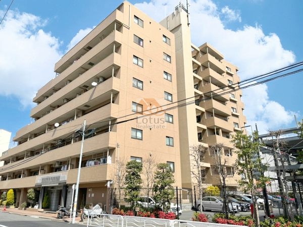 セレナハイムペア浜園外観７ (1)｜セレナハイムペア浜園は平成10年築、9階建てのマンションです。