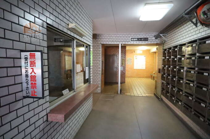 東陽町コーポラスエントランス1｜管理体制は良好です。