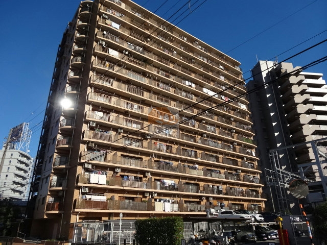 ダイアパレス竹ノ塚２_外観1｜ダイアパレス竹ノ塚２は平成８年築の１４階建てのマンションです。