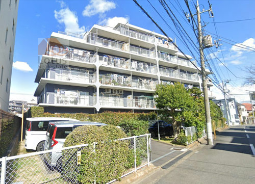 ネオコーポ第二お花茶屋外観３｜ネオコーポ第二お花茶屋は昭和56年築、6階建てのマンションです。お花茶屋駅から徒歩10分の住宅街に立地します。