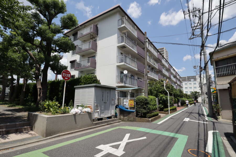 日商岩井南千住マンション外観2