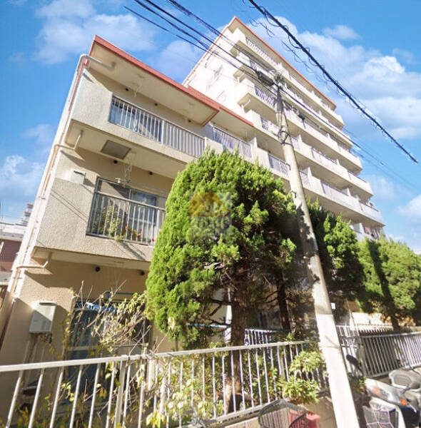 ニックハイム町屋外観５ (1)｜ニックハイム町屋は昭和57年築、8階建てのマンションです。