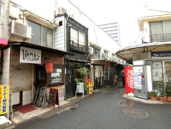 ジャパンハイツ方南アプローチ5｜駅前は庶民的な商店街になっています。