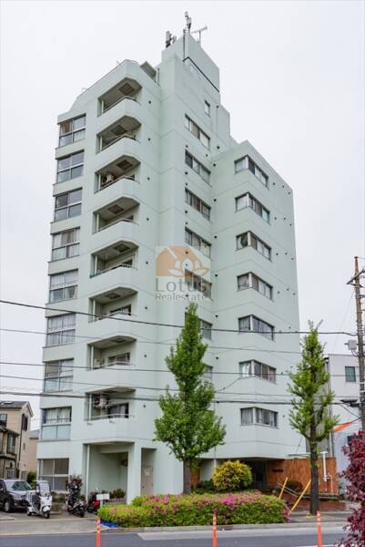 グリーンパーク第９綾瀬外観１｜グリーンパーク第９綾瀬は、昭和58年に建てられた、10階建のマンションです。