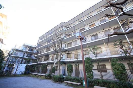 グリーンパーク西葛西 外観１｜グリーンパーク西葛西は、昭和61年築、6階建てのマンションです。