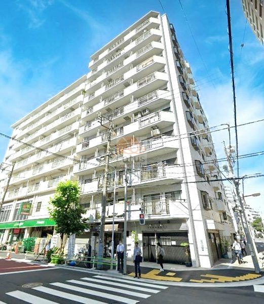 中銀第２東上野マンシオン外観４｜中銀第２東上野マンシオンは昭和58年築、11階建てのマンションです。