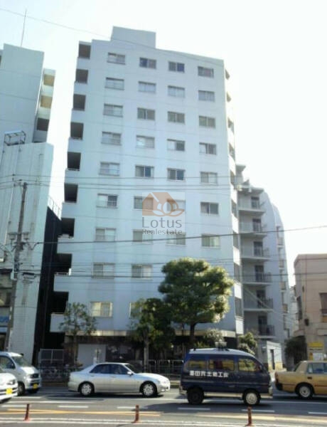 ジュネシオン西日暮里外観｜ジュネシオン西日暮里は昭和56年築、10階建のマンションです。