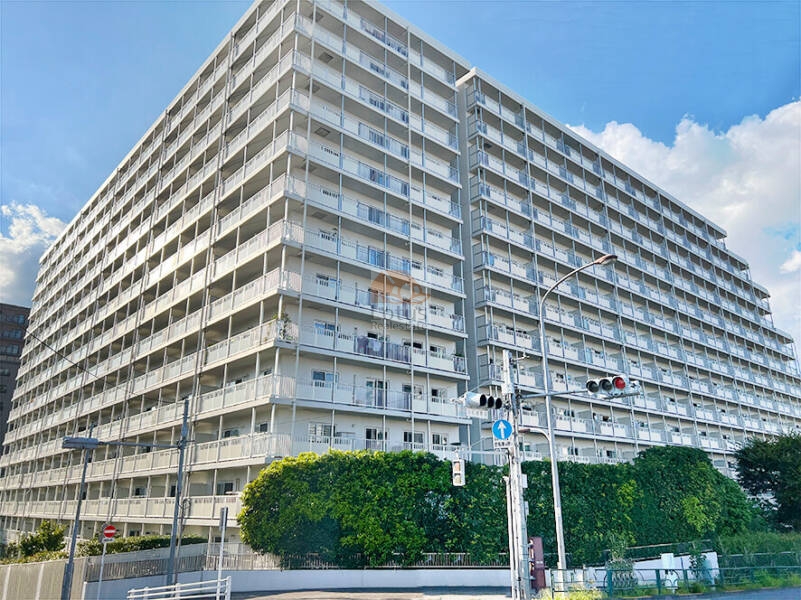 イトーピア東大島マンション外観５｜イトーピア東大島マンションは、昭和56年築、14階建てのマンションです。