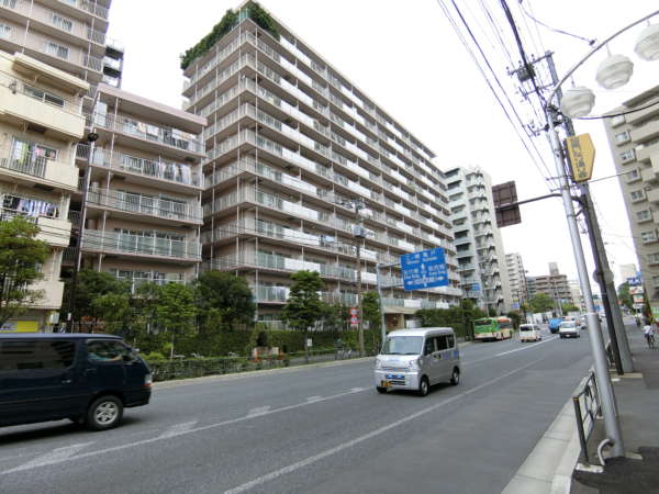 東陽町ガーデニア外観共用部(2)｜Ｄ棟外観です>
