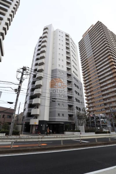 ライオンズ三ノ輪フェアマークス外観 (1)｜ライオンズ三ノ輪フェアマークスは平成20年築、15階建てのマンションです。
