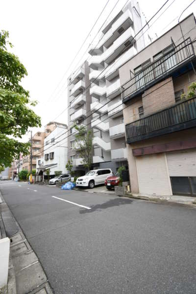 ユーハイツＫＡＳＡＩ外観共用部1｜ユーハイツ葛西が見えてきました。