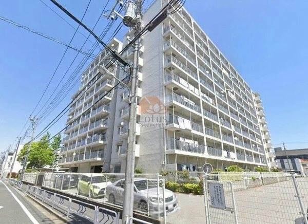 日商岩井第二新小岩マンションＡ棟外観４｜日商岩井第二新小岩マンションＡ棟は昭和50年築、10階建てのマンションです。