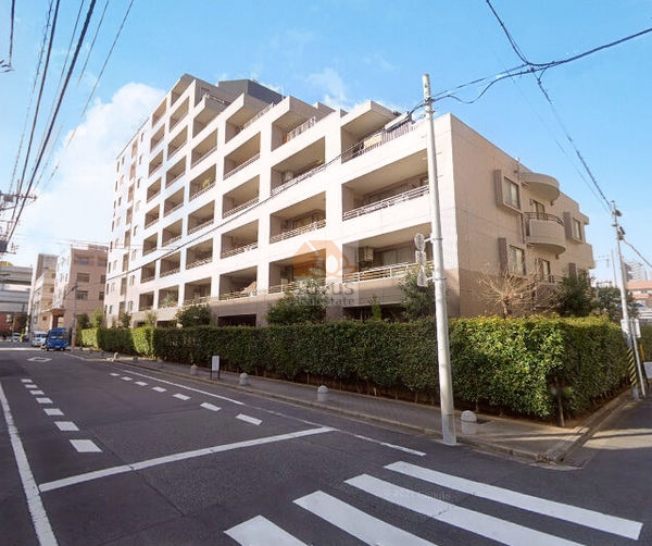ライオンズステージ門前仲町冬木外観２｜ライオンズステージ門前仲町冬木は平成14年築、13階建のマンションです。