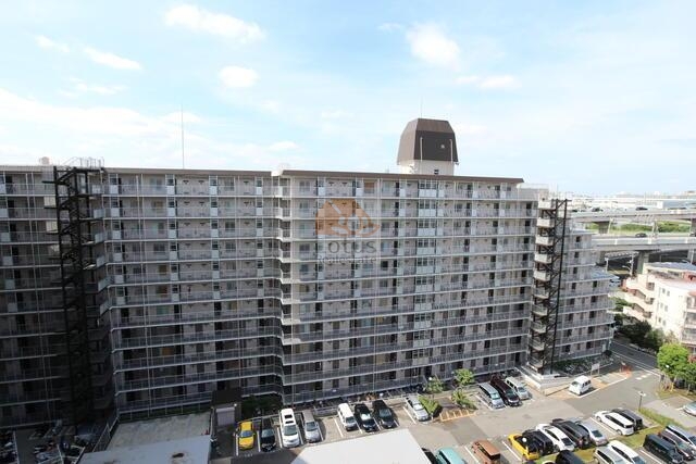 扇サンハイツ外観・共用部 (17)｜扇サンハイツは昭和５７年築、１１階建ての大規模マンションです。