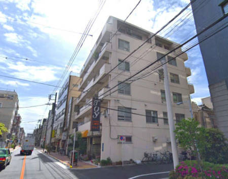 ＧＳハイム浅草外観２｜浅草界隈には多い小ぶりな隠れ家的マンションです。