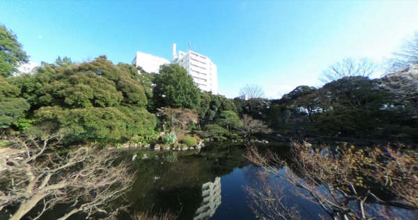 旧古川庭園３｜京都の造園家・七代目小川治兵衛の作の日本庭園もあります。