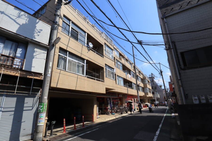 朝日プラザ堀切菖蒲園外観1｜朝日プラザ堀切菖蒲園は昭和61年築、5階建てのマンションです。堀切菖蒲園駅から近くて便利です。