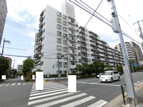 コスモ西葛西外観１｜こちらがコスモ西葛西です。