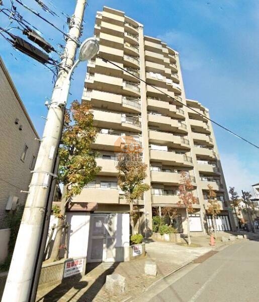 ヴィルヌーブ一之江外観１ (1) (1)｜ヴィルヌーブ一之江は平成3年築、12階建てのマンションです。