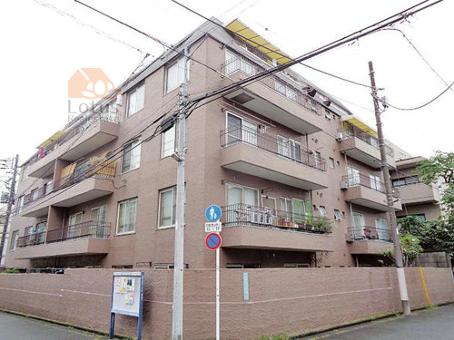光シャンブル中野新橋外観１｜光シャンブル中野新橋は、昭和49年築、地上５階建てのマンションです。