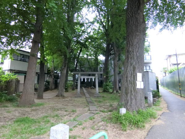 こじんまりとした神社でした。地域のパワースポットとして、街のこれまで、そしてこれからを見守り続けてくれるでのしょうか。