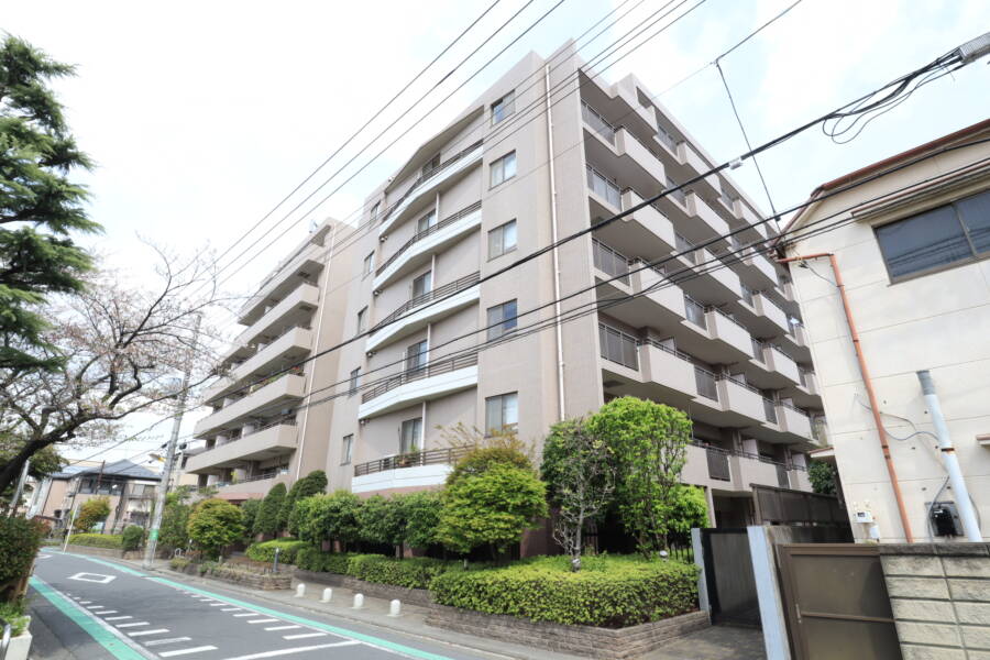 ヴィルヌーブ新小岩外観1｜ヴィルヌーブ新小岩は、平成7年築、7階建てのマンションです。