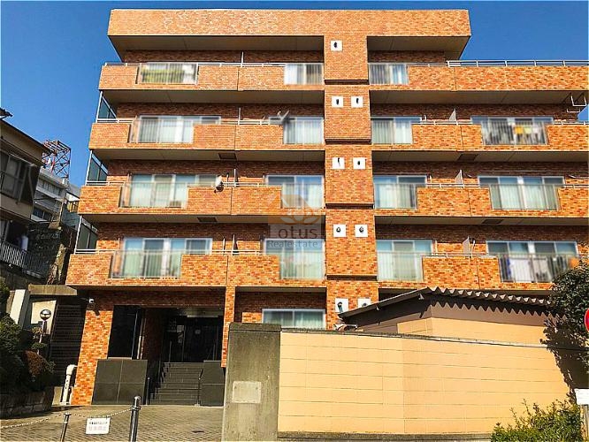 信濃町ハイム外観４｜信濃町ハイムは昭和53年築、9階建てのマンションです。