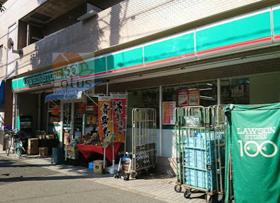 ローソンストア100 江古田店｜徒歩3分に「ローソンストア100 江古田店」があります。生鮮食品もあるので便利です。