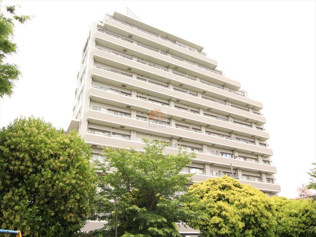 北綾瀬駅徒歩9分の住戸群が段状に重なる外観で、公園側へ広がるラインが安定感を生みます。加平第一公園前の配置によって、緑の層が手前に重なり、距離感がつかみやすい構造です。1992年築・11階建の中規模マンションとしては形状が特徴的で、ペット飼育可の生活動線とも親和性が高いといえます。グリーンパーク綾瀬24は、平成4年築、11階建てのマンションです。