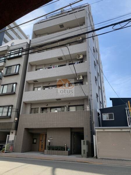 藤和シティホームズ元浅草外観１｜藤和シティホームズ元浅草は平成11年築、9階建てのマンションです。