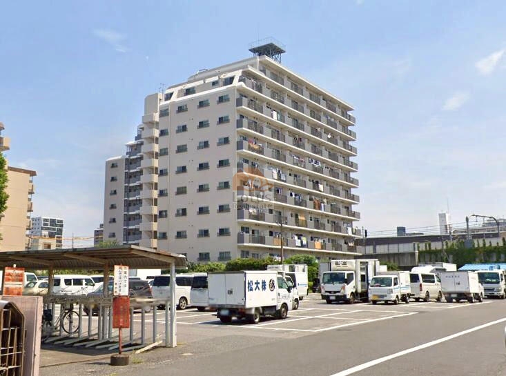 エンゼルハイム千住外観２｜エンゼルハイム千住は昭和60年築、11階建てのマンションです。