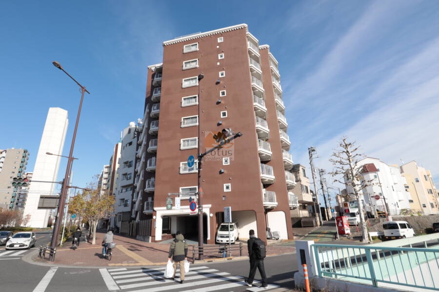 中落合東豊エステート外観外観2｜中落合東豊エステートは昭和46年築、9階建てです。