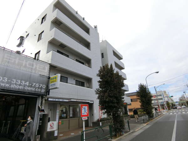 モナークマンション松庵外観2｜モナークマンション松庵は、昭和５８年築、地上5階建てのマンションです