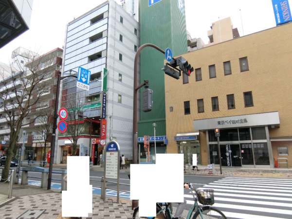 清新南ハイツアプローチ3｜南北を貫く都道308号（船堀街道）を南下します。