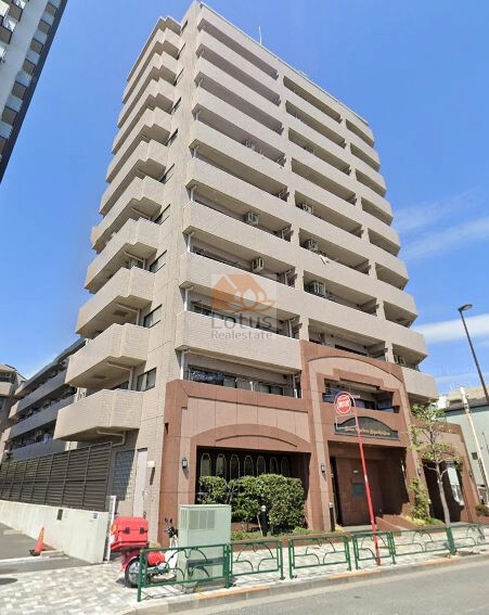 ライオンズガーデン東大島外観３｜ライオンズガーデン東大島は平成８年築、１１階建てマンションです。