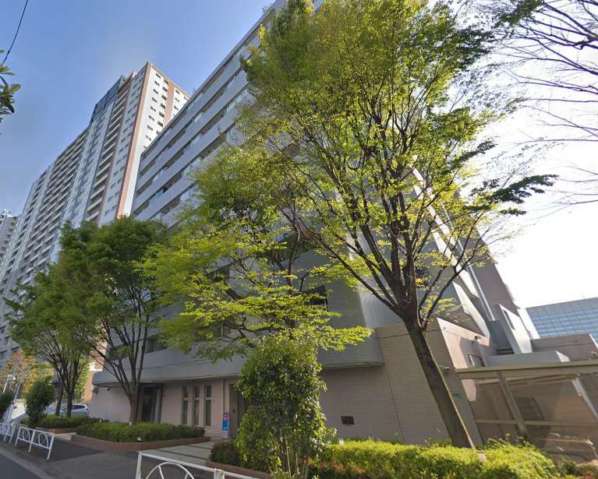 アクシルコート新大橋外観16｜アクシルコート新大橋は平成２年築の１４階建てのマンションです。