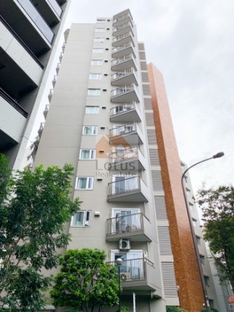 明大前グランドハイツ外観３｜明大前グランドハイツは、昭和50年築、14階建てのマンションです。