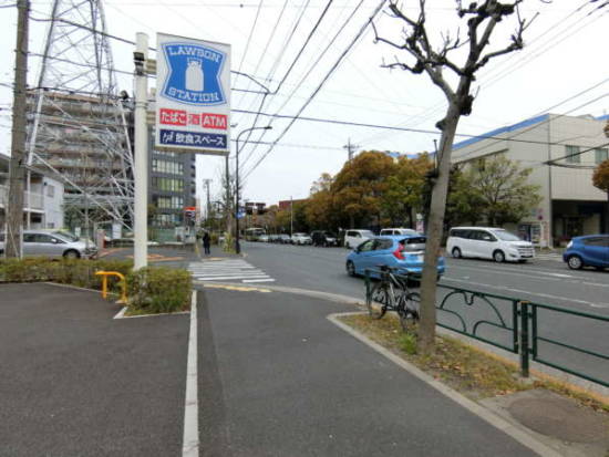 フリーデンハイム船堀アプローチ7｜ここまで来ると物件までの距離は概ね３分の１です。