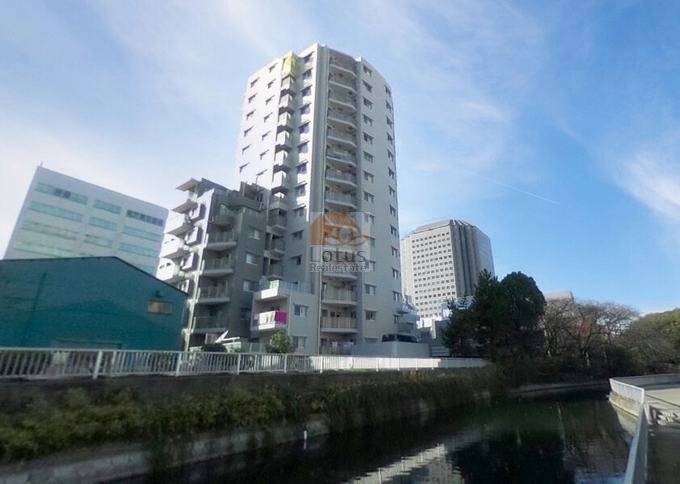 ライオンズシティ東陽町親水公園外観５｜ライオンズシティ東陽町親水公園の北側は細長い仙台堀川公園に面しています。