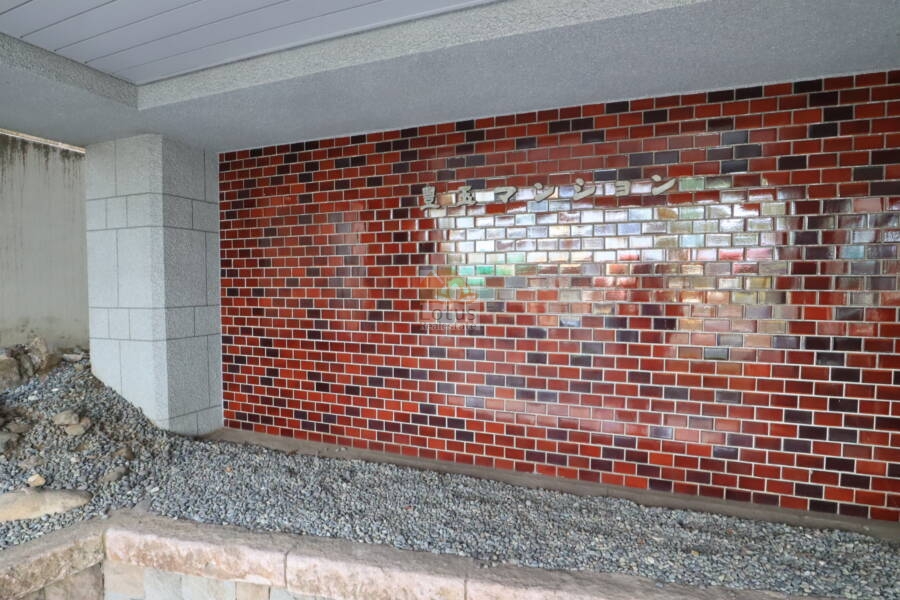 豊玉マンションエントランス1｜ゆとりのあるエントランス。昭和４０年代前半のものとしてはゴージャスな印象をうけました。
