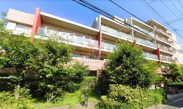レクセルガーデン小岩外観３｜エントランスは西側にあります。