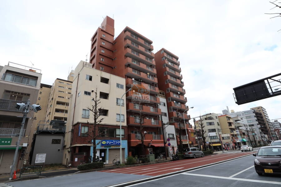 ライオンズマンション鶯谷外観1