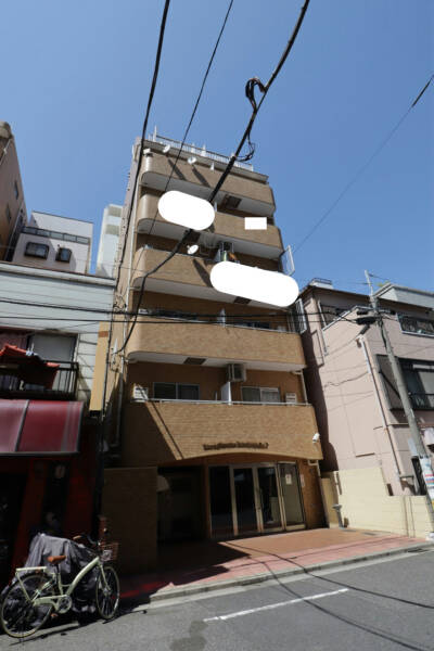 ライオンズマンション錦糸町第７外観1｜ライオンズマンション錦糸町第７は昭和62年築、地上８階建てのマンションです。