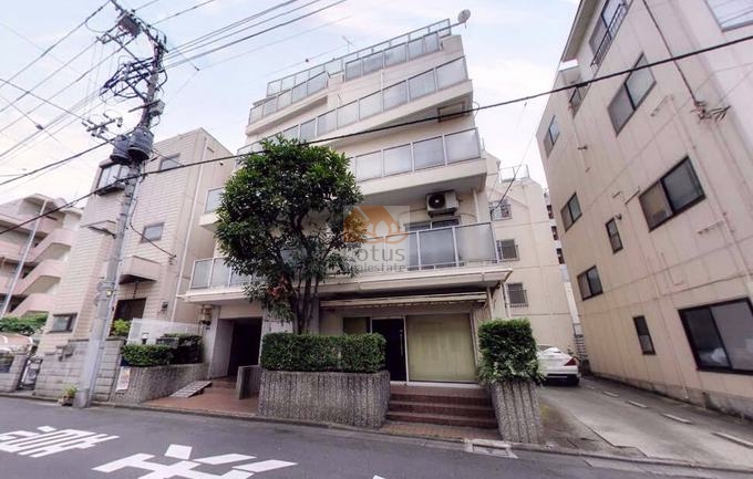 清澄サニーハイツ 外観｜清澄サニーハイツは大通りに面さない静かな住環境です。周辺には清澄公園、仙台堀川や、最近は人気のカフェスポットもできて、休日のお散歩エリアとしても親しまれています。