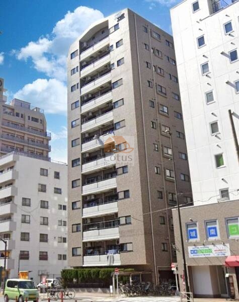 グリーンパーク入谷外観４｜グリーンパーク入谷は平成12年築、12階建てのマンションです。